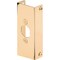 Prime-Line 1-3/4 in. Thick Bright Brass Door Edge Reinforcer (Single Pack) U 9567 - alternate 1